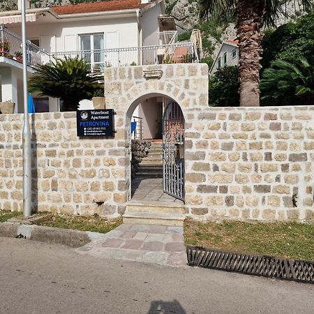 Waterfront Apartment Petrovina Kotor Exterior photo