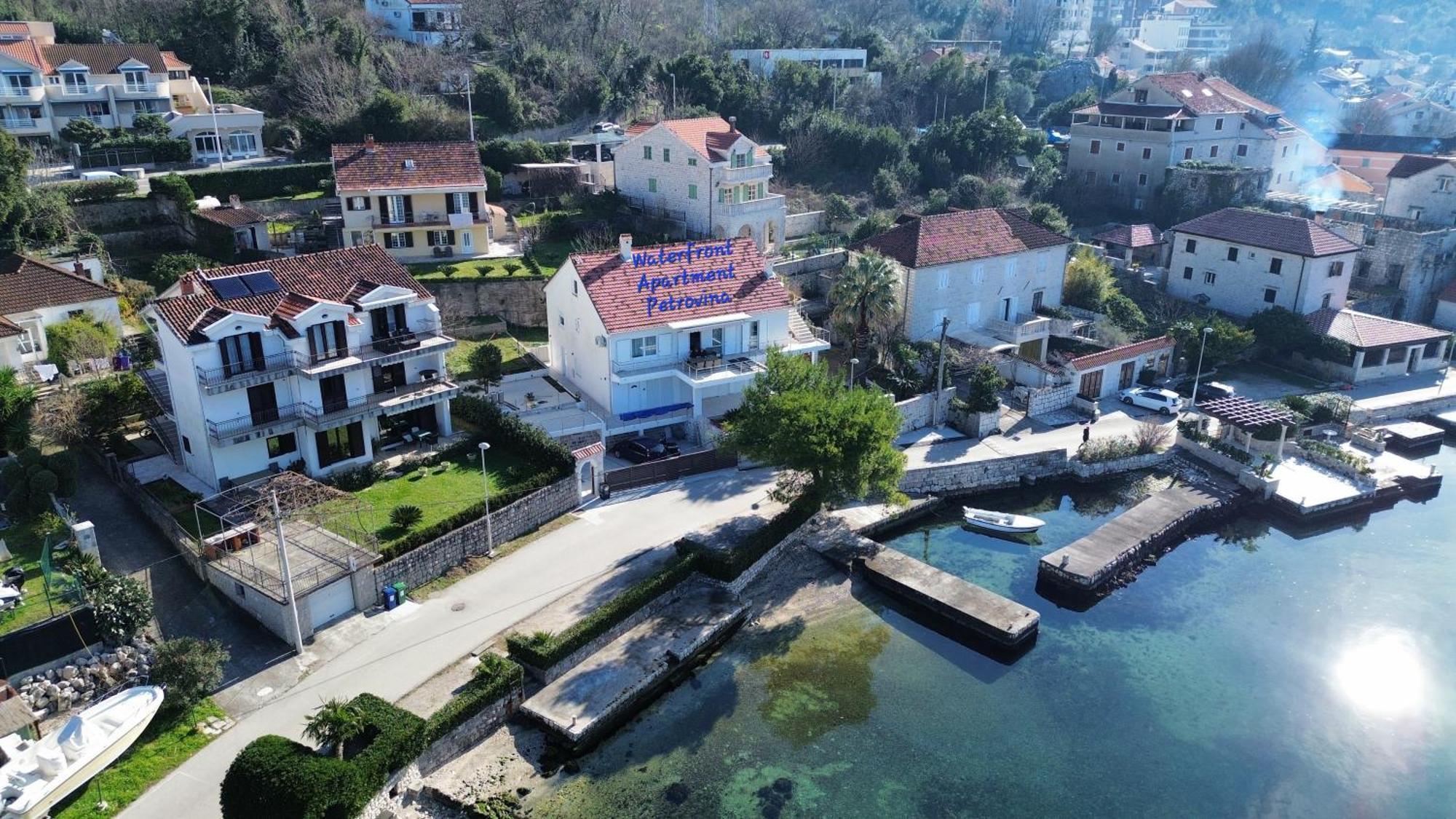 Waterfront Apartment Petrovina Kotor Exterior photo