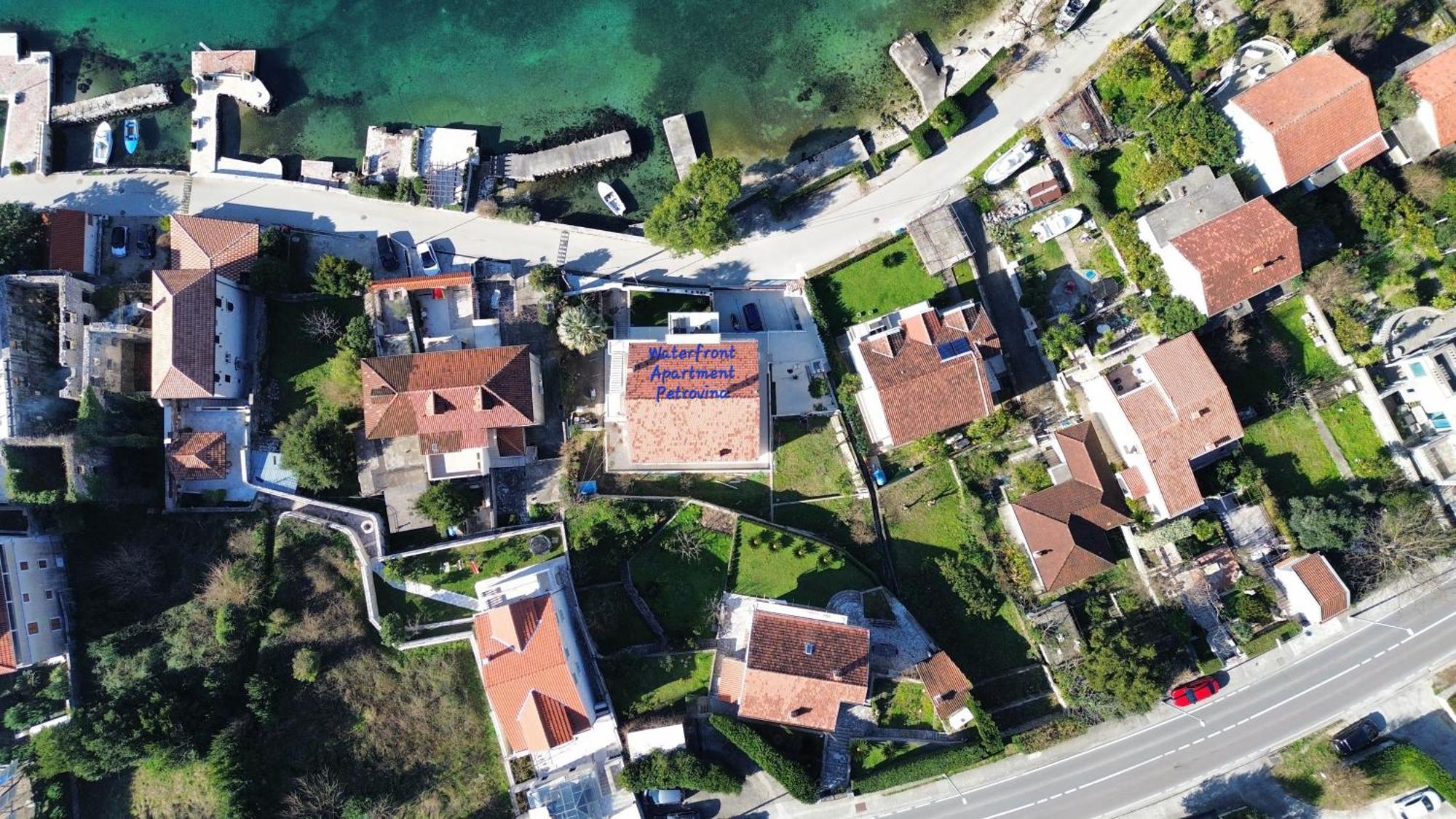 Waterfront Apartment Petrovina Kotor Exterior photo