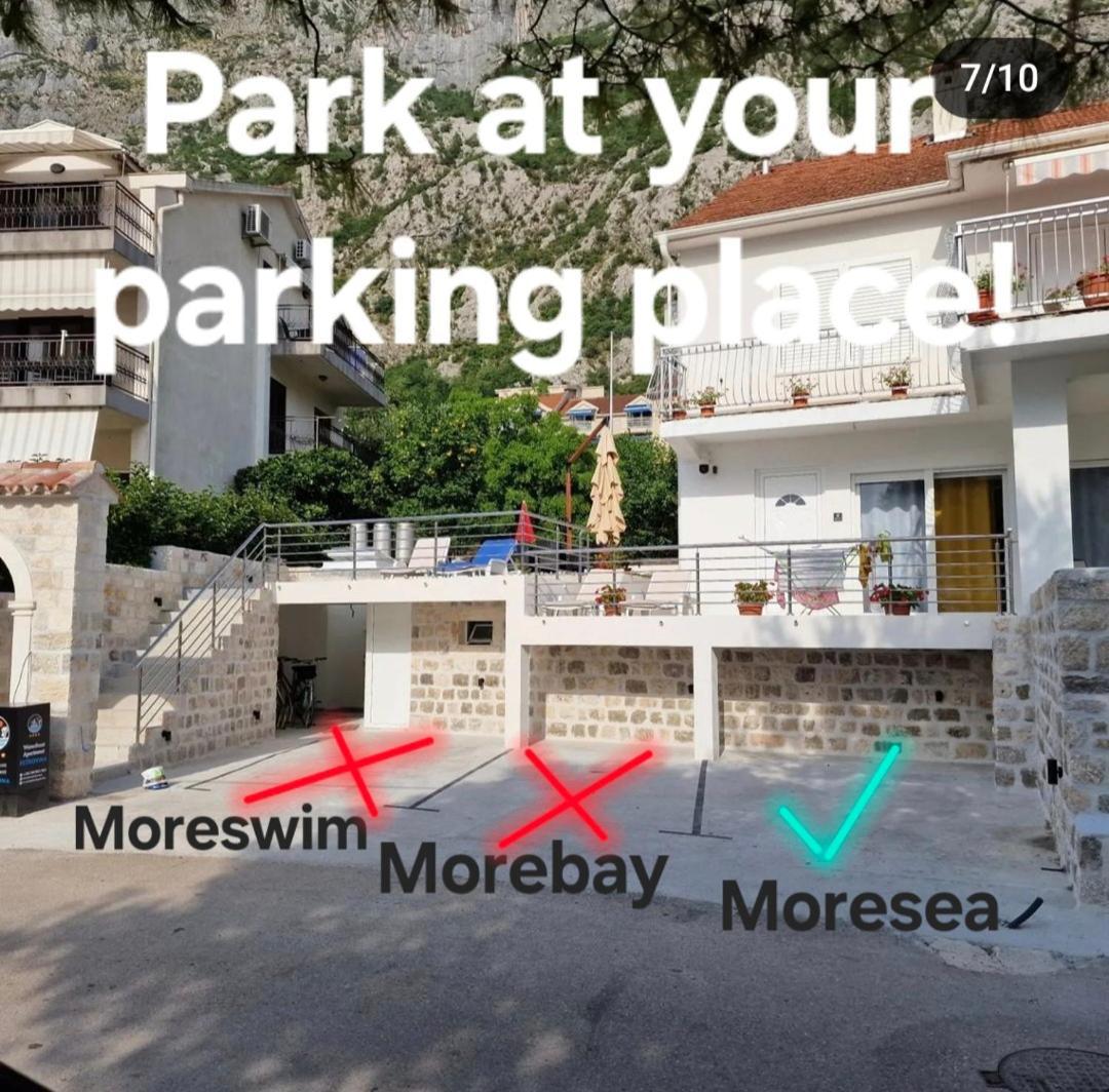 Waterfront Apartment Petrovina Kotor Exterior photo